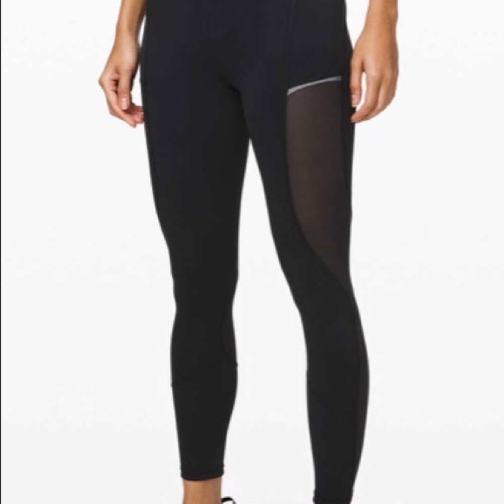 Lululemon Always Airy High-Rise Run Tight 25” Blue